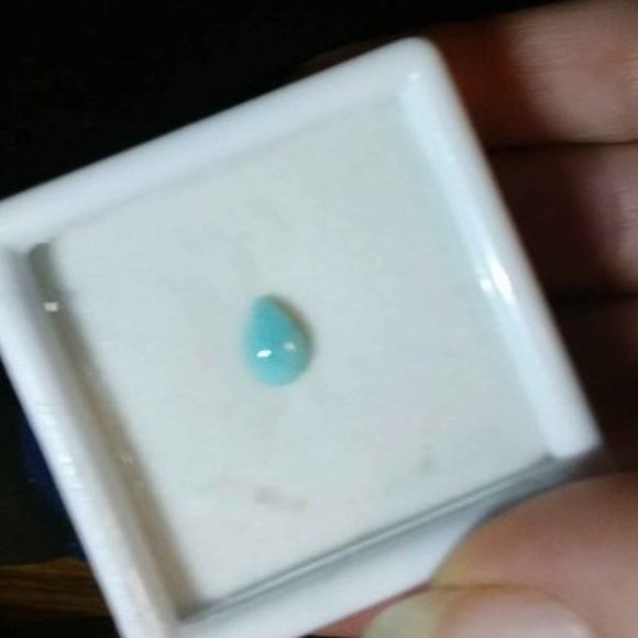 AA+ Natural Green Larimar 1.00 ctw - Picture 4 of 5